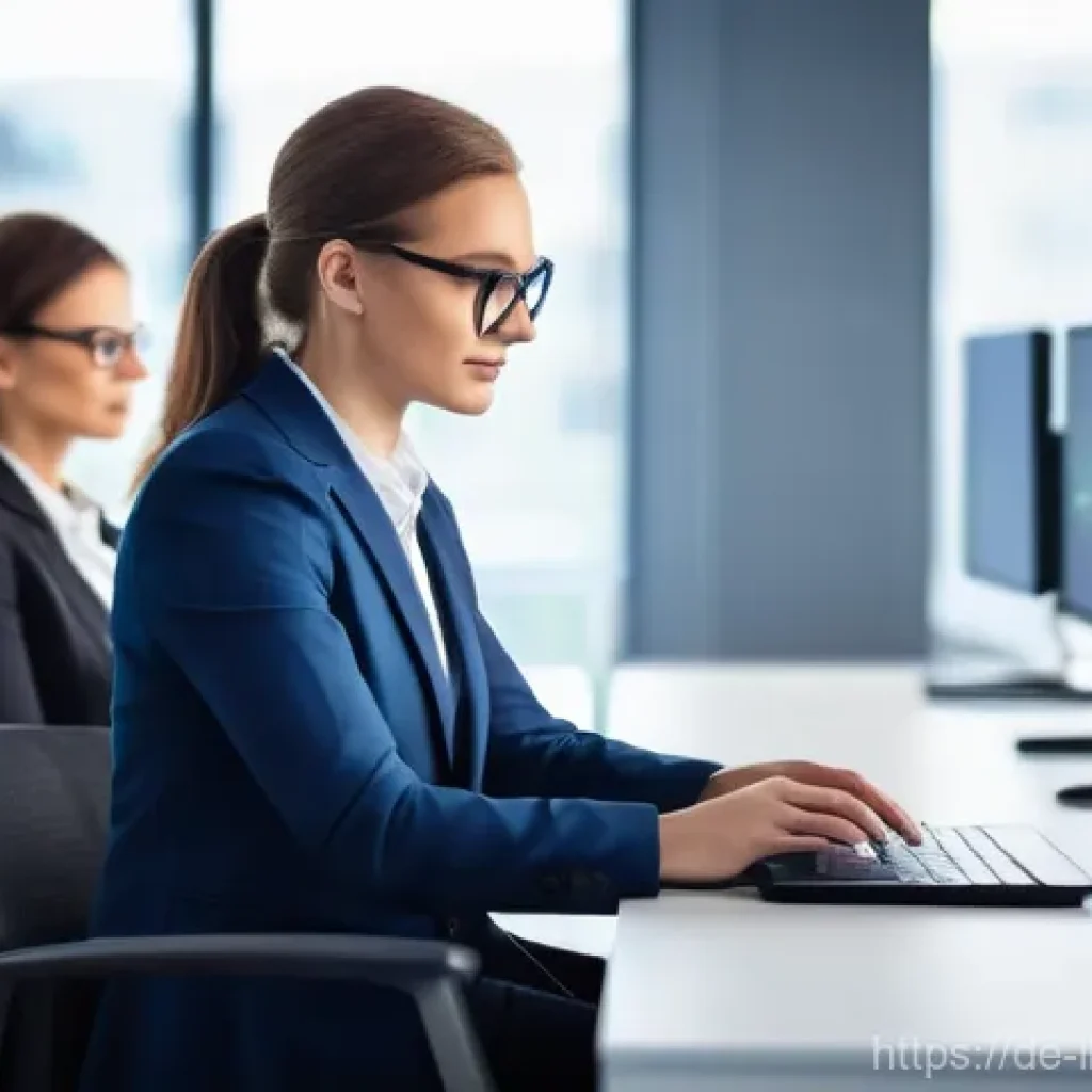 리스크 관리 정책 수립을 위한 가이드 - **Prompt 1: Cybersecurity Fortress for a German SME**
"A clean, modern office environment in a G...