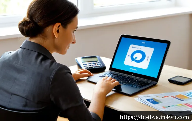 리스크 관리 투자와 소셜 미디어 활용 - Photorealistic scene of a German investor in a bright modern home office, calmly reviewing a diversi...